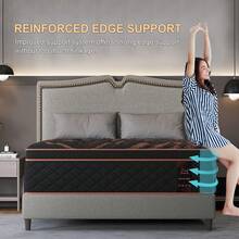 Duchess 12 Inch Twin Full Queen King Size Mattress In A Box Hybrid Pocket Spring Memory Foam Medium Firm Pressure Relief - 12 inch - Xem 7