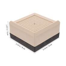 4pcs Bed Risers Furniture Riser Desk Table Height Lifter Heavy Duty Furniture Lifter - Nhiều màu - Xem 4