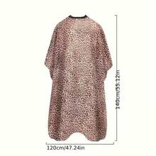 1件专业沙龙理发披肩，印花美发沙龙理发袍，理发师剪发罩衫，不粘理发围裙，美发服，理发围裙 - 彩色 - 查看 5