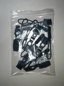 Universal Zipper Repair Kit - Easy To Install Seamless Zipper Head Replacement, Suitable For Jackets, Luggage, Backpacks, Boots - Durable Black Zipper Heads