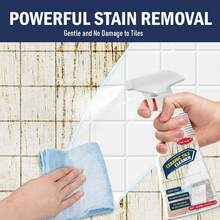 H4Cacle Limpiador de lechada de azulejos para el hogar, spray de limpieza para cocina y baño, lavadora, piso, inodoro, pared y juntas - 4113 - Ver 5