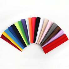 1PC Sports Yoga Hair Band Solid Running Absorb Sweat Headband For Women Men Adjustable Make Up Hair Accessories Headwrap Women Head Scarf Work Out Sweatband - Multicolor - View 9