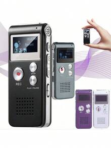 Digital Voice Recorder/Cassette Recorder, Mini Size Suitable For Students, Teachers, Journalists, Requires Converter/Adapter To Connect To Smartphone Or Other Devices