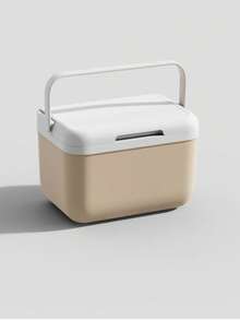 1pc 5L Portable Cooler Box, Suitable For Camping/Outdoor Gatherings, Cycling, Applicable For Valentine's Day, Christmas, Spring Festival, Ramadan. Travel Insulation Refrigeration