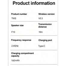 2026 New Fashion In-Ear Bluetooth Headphones, Leather-Feel Compact Design, Long Battery Life, Universal Microphone Earphones Compatible With All Smartphones - Multicolor - View 6