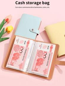 1个拉链现金信封钱包，适合日常现金储蓄计划，带有10个拉链口袋和12页计划表，包括储蓄计划、双周储蓄、10000美元储蓄计划、储蓄策略等。 - 套裝 - 查看 5