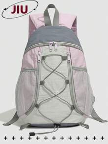 可折叠速干尼龙背包，多功能时尚日常包，多口袋轻便旅行包，大容量简约书包，方便实用，适合学生、护士、教师、商务人士、旅行、通勤、购物、办公、约会、徒步、培训、工作等各种场合。也是理想的生日或节日礼物。 - 彩色 - 查看 15