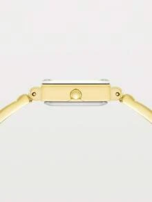 Anne Klein 女士时尚石英手链腕表，配可调节不锈钢表带 - 金色 - 查看 7