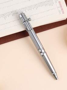 4pcs Creative Erasable Pen With Gun Trigger Design, Mechanical Pencil For Students, Bullet Sniper Ballpoint Pen With Blue Refill, School & Office Supplies, Back To School Essential - Multicolor - View 7