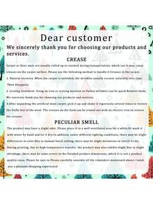 现代黑米色格子地毯 - 防滑可水洗，100% 涤纶材质，几何菱形图案，室内/室外均可使用，适用于走廊、厨房、门廊、洗衣房、玄关装饰，节日礼物，可水洗，易于打理 - 彩色 - 查看 9