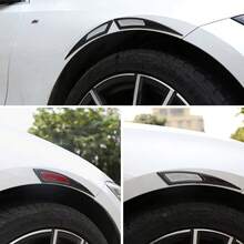 这款贴纸由 2 片高品质真碳纤维编织而成，表面涂有透明树脂涂层，呈现出逼真的三维纹理外观，模仿了专业汽车碳纤维部件。 - 彩色 - 查看 5