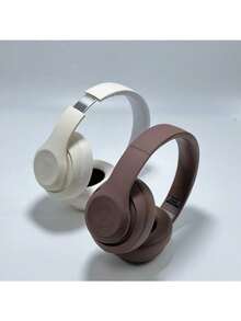 Wireless On-Ear Headphones, & Android Compatible, Up To 50 Hours Of Battery Life 1 Piece Unisex Black/Beige/ Navy Blue/Dark Brown Adjustable Headband Ergonomic Earpads Soft Foam & Sturdy Metal Accent Wireless 5.0 Active Noise Cancelling Hi-Fi Stereo Sound Long Battery Life Foldable Portable Modern Sleek Over-Ear Headphones Daily Commute Travel Gym Workout Thanksgiving Halloween 4th Of July Valentine's Day Easter Holiday Gifts PU4X - 藍色 - 查看 3