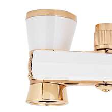 3x25 Tricolor Theater Binoculars (Red, White, Black) | Portable Glasses For Children (Opera And Concert) | Cute Mini Binoculars, Ideal Gift For Children, Shows And Sightseeing While Traveling - White - View 9