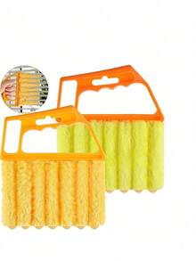 1pc Plastic Shutter Cleaning Brush, Modern Handle Design Cleaning Brush For Kitchen, Household