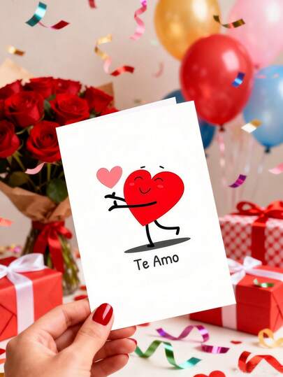 1 Valentine's Day Gift Card With Envelope, Anniversary Card, Funny Valentine's Day Card, Magical Wife, Valentine's Day Gift Box Card, Birthday Card, Birthday Card, Gift Card, Souvenir