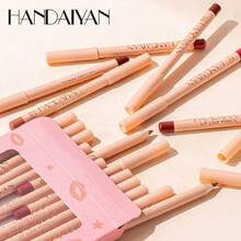 12 Color Matte Lip Liner Matte Mouth Lip Liner Suit Easy To Use Velvet Mist Face Lip Gloss Long Lasting Waterproof - 1 - Xem 3