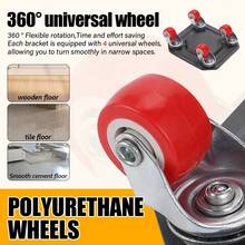 Heavy Duty Furniture Moving Tool Set Metal Furniture Mover Furniture Dolly Appliance Furniture Sliders With Wheels Lifter Tool - one-size - View 5