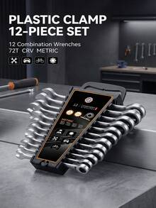 High Hardness Ratchet Wrench Set (8PCS) – Durable, Tough & Sleek Reversible Hand Tools For Automotive & DIY - 8pcs Set - View 9