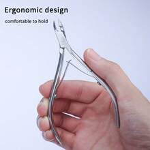 Stainless Steel Callus Care Tool Set, Cuticle Nipper, Dead Skin Remover, Nail Clipper, Manicure Tools With Storage Box, Suitable For Women And Men Nail Care - Silver - View 4