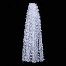 1pc Butterfly Style Ethereal Bridal Veil, Suitable For Wedding Photography - White - View 3