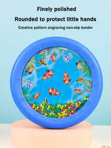 Wave Drum Percussion Musical Instrument, Wooden Wave Drum, Drum Toy With Simulated Wave Sound