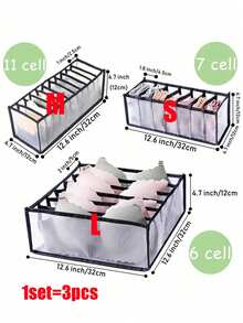 Fabric Storage - Black - View 14