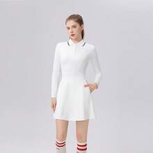 Women Active Dresses - White - View 3