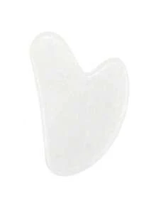 1pc Natural Jade Gua Sha Massage Board, Rose Quartz Gua Sha Scraping Board, Jade Facial Massage Tool, Suitable For Facial, Neck, Back And Body Gua Sha Massage - Multicolor - View 11