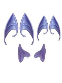 Silicone Fairy Ears, Cosplay Angel Ear Prosthetics, Perfect For Masquerade Balls And Parties - Multicolor - View 4