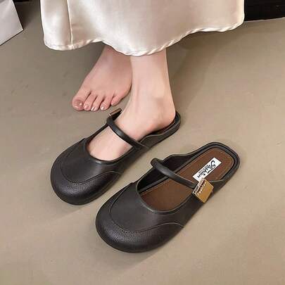 女士休闲百搭平底乐福鞋