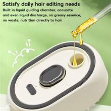 LUYAO USB充电式蒸汽梳，按摩头皮，顺滑梳理秀发，告别毛躁，防静电蓬松美发工具 - 香檳色 - 查看 3