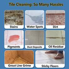 H4Cacle Limpiador de lechada de azulejos para el hogar, spray de limpieza para cocina y baño, lavadora, piso, inodoro, pared y juntas - 4113 - Ver 10