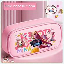 KPOP 女巫狩猎主题铅笔盒，文具收纳袋，铅笔袋，大容量拉链笔袋，学生文具，大容量收纳袋，漱口水袋，化妆包，学生礼物，返校用品，学习办公用品 - 彩色 - 查看 17