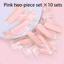 Nail Care Tool Kit, Pink & Black, Manicure Tools, Women Nail File Set - Multicolor - View 12