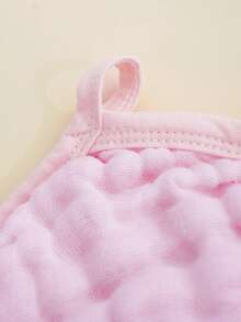 1pc Baby Hooded Bathrobe, Quick Dry Absorbent Bath Towel, Convenient For Diaper Changing, Unisex Cute Floral Pattern, Suitable For Beach, Pool, Vacation And Other Occasions - Multicolor - View 6