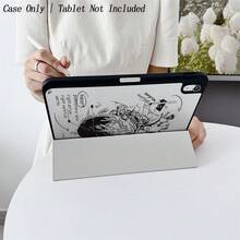 1 件装解剖心脏图图案保护套 - 专为追求前卫知识分子风格和独特设计的爱好者打造，翻盖式平板电脑保护套，带笔槽，兼容 iPad 10.9/10.2/Air 第五代/Pro 11/10 代/9.7/Air 2/iPad（第七代）/iPad（第八代）/iPad Air 4/5/iPad Pro 11/iPad 第十代 10.9 英寸 2022 款智能保护套/iPad Air 13 (M3 2025) - 彩色 - 查看 9