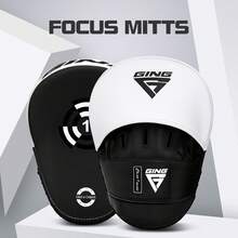 GINGPAI Thick Professional Boxing Target, Martial Arts Curved Punch Pad, Taekwondo & Muay Thai Kicking Target, Training Equipment - Multicolor - View 11