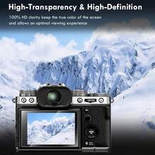 3pcs 0.3mm Ultra-Thin 9H Hardness Tempered Glass Screen Protector For Canon G7X3 Camera, Anti-Scratch, Anti-Fingerprint, Not Waterproof - 3pcs Transparent - View 3