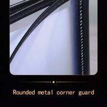 1个A4皮革透明文件袋菜单照片文件奖状展示册，透明PVC食谱活页夹，餐厅菜单活页夹，餐厅收银员文件袋，餐厅和厨房收纳用品，家用厨房用品 - 彩色 - 查看 10