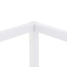 SENDERPICK White Metal Flower Stand For Wedding 10PCS Flower Stand Set 24*24*60cm Rectangular Flower Display Stand - White - View 8