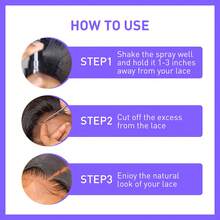 Wig Styling Spray | Seamlessly Blends Into The Hairline, Allows For Easy Styling, And Brightens Hair Color; Perfect For Women Who Wear Wigs.Easy To Carry For Spring Outdoor Travel - 30毫升 - 查看 8