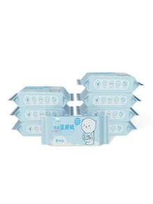 Household Unisex Cleaning & Care Wet Wipes, Small Pack Portable Butt Wipes Flushable Toilet Paper - Multicolor - View 12