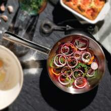 Pyrex Frying Pan Master Stainless Steel For Induction Electric Gas And Ceramic Glass Hobs ‎Cookware Kitchen 26cm Pyrex Master Frying Pan MX24BFX/HDL Silver - Silver - View 6