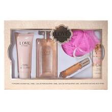 Fragrance World LOVE - GIFT SET PERFUME & SHOWER GEL (100ML/100ML/20ML/120ML) - Floral - View 2