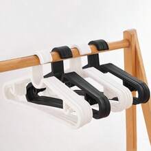 5pcs/Set Thick Multi-Functional Clothes Hangers, Convenient Home/Dorm/Balcony Hangers, Fashion Hangers, Standard Hangers, Essential For Back To School Dorm - Multicolor - View 3