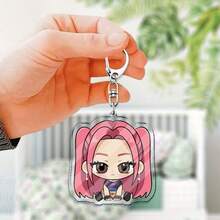 1pc KPOP Witch Hunt Squad Acrylic Keychain Pendant, Cute Decoration For Student Backpack, High-Quality Small Gift, Concert Souvenir - Multicolor - View 4