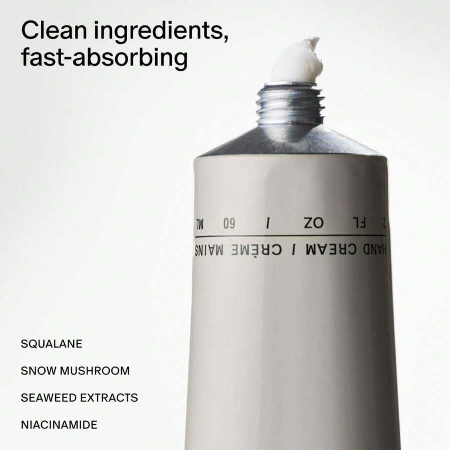 Salt &Amp; Stone Hand Cream For Women &Amp; Men | Santal &Amp; Vetiver | Hydrates, Nourishes &Amp; Softens Skin | Restores Dry Cracked Hands | Fast-Absorbing | Cruelty-Free &Amp; Vegan (2 Fl Oz) - ColorC - View 1