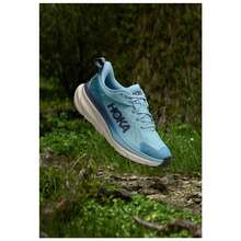 Hoka Women Professional Running Shoes - Blue - View 3