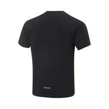 Áo thun nam Li Ning không đường may phản quang, kháng khuẩn, nhanh khô, thoáng khí, thích hợp cho thể thao chạy bộ, mã sản phẩm ATSV085. - màu đen - Xem 3