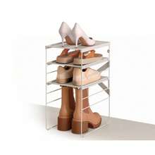 Joseph Joseph Level Adjustable Shoe Rack - Single - Stores 4 Pairs - 1 - 查看 4